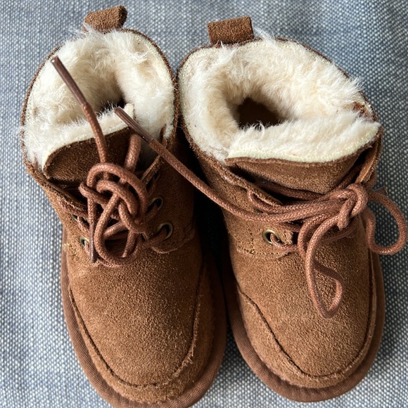 Toddler lined suede boots - Picture 3 of 3